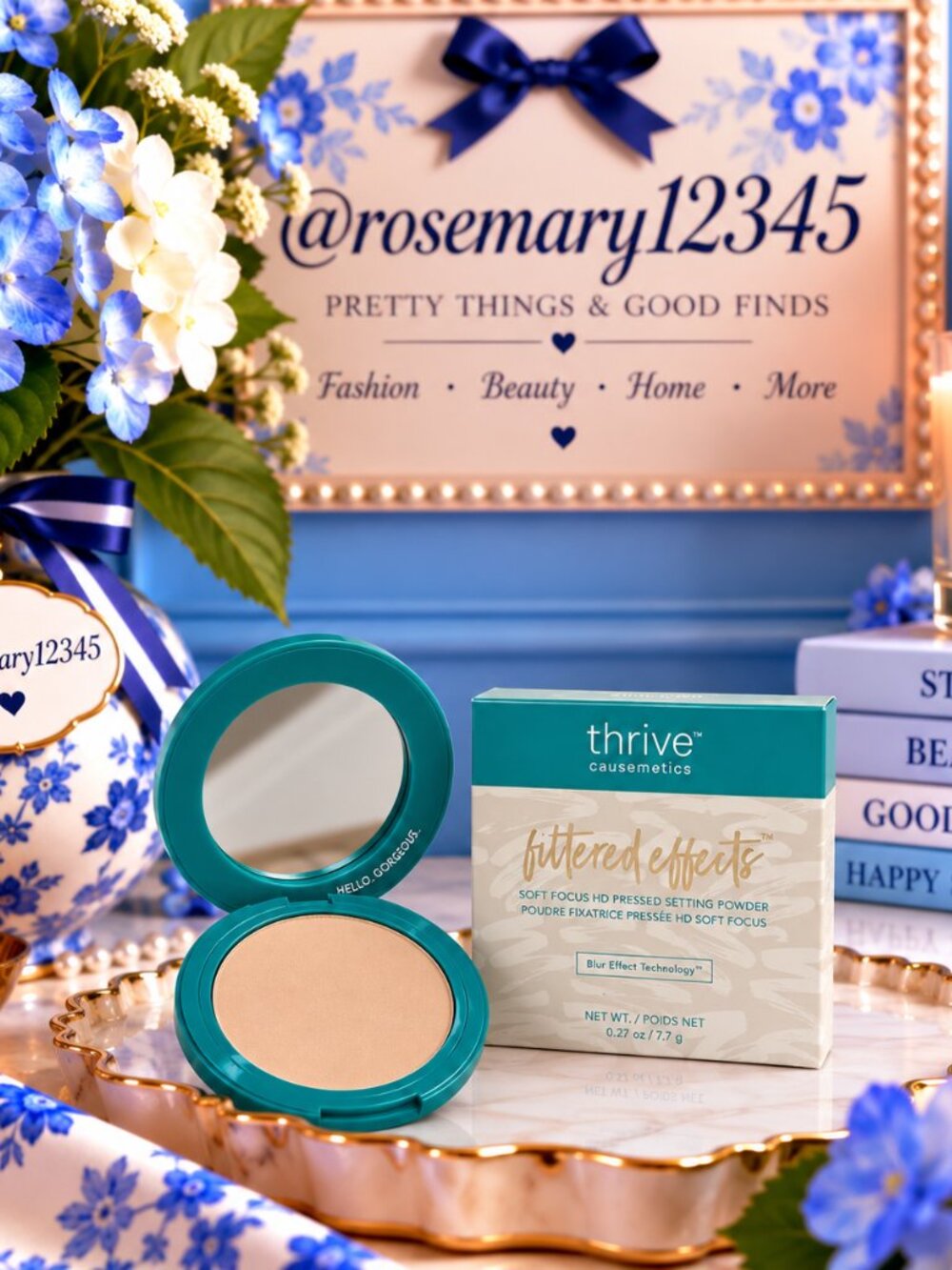 Thrive Causemetics Filtered Effects Soft Focus HD Pressed Setting Powder-Medium